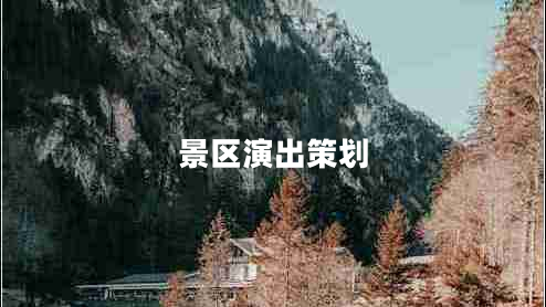 景區(qū)演出策劃