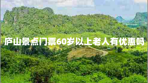 廬山景點(diǎn)門票60歲以上老人有優(yōu)惠嗎