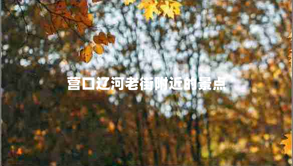 營口遼河老街附近的景點