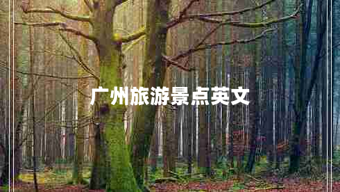 廣州旅游景點英文