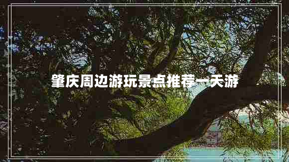 肇慶周邊游玩景點推薦一天游