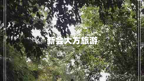 新會(huì)大方旅游