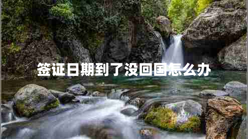 簽證日期到了沒回國怎么辦
