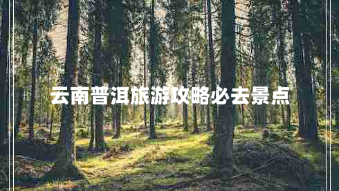 云南普洱旅游攻略必去景點