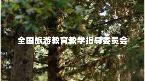 全國旅游教育教學(xué)指導(dǎo)委員會