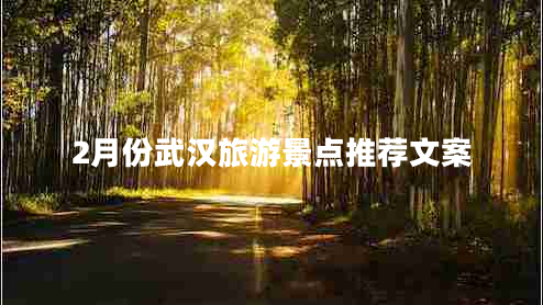 2月份武漢旅游景點推薦文案