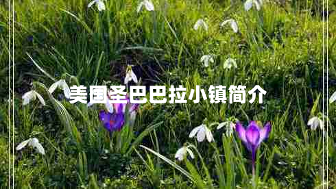 美國圣巴巴拉小鎮(zhèn)簡介
