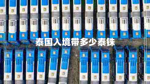 泰國(guó)入境帶多少泰銖