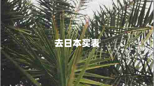 去日本買(mǎi)表