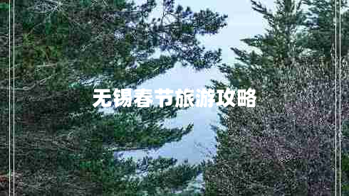 無錫春節(jié)旅游攻略