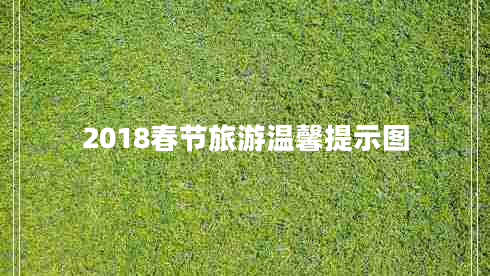 2018春節(jié)旅游溫馨提示圖
