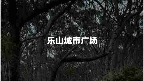 樂(lè)山城市廣場(chǎng)