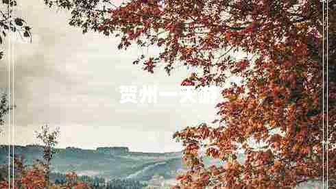 賀州一天游