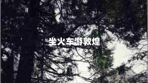 坐火車游敦煌