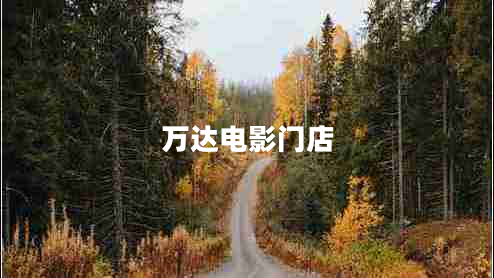 萬達(dá)電影門店