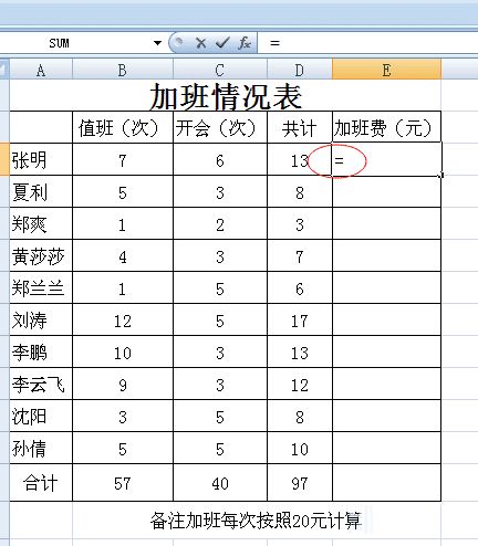表格是計(jì)算方法有哪些
