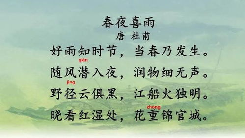 關(guān)于雨的詩句或詞語
