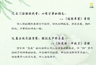 詩句,比喻,詩中