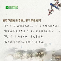 小學(xué)夏天的古詩句
