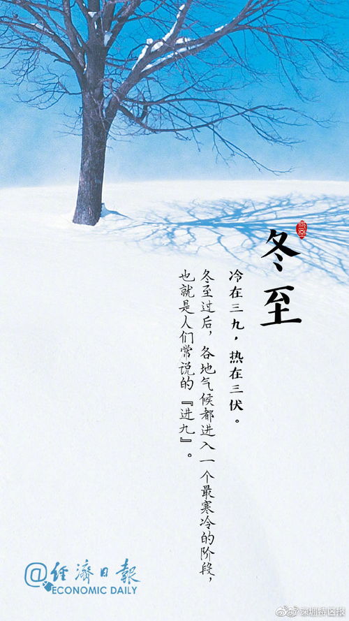 冬至,詩句