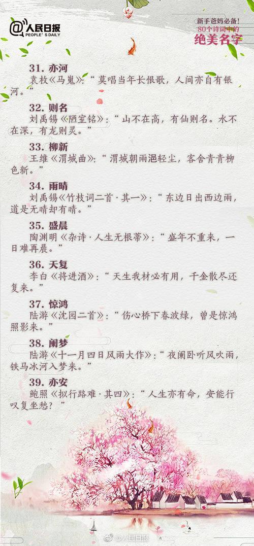 關(guān)于丁的詩句取名