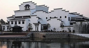 關于徽派建筑的詩句