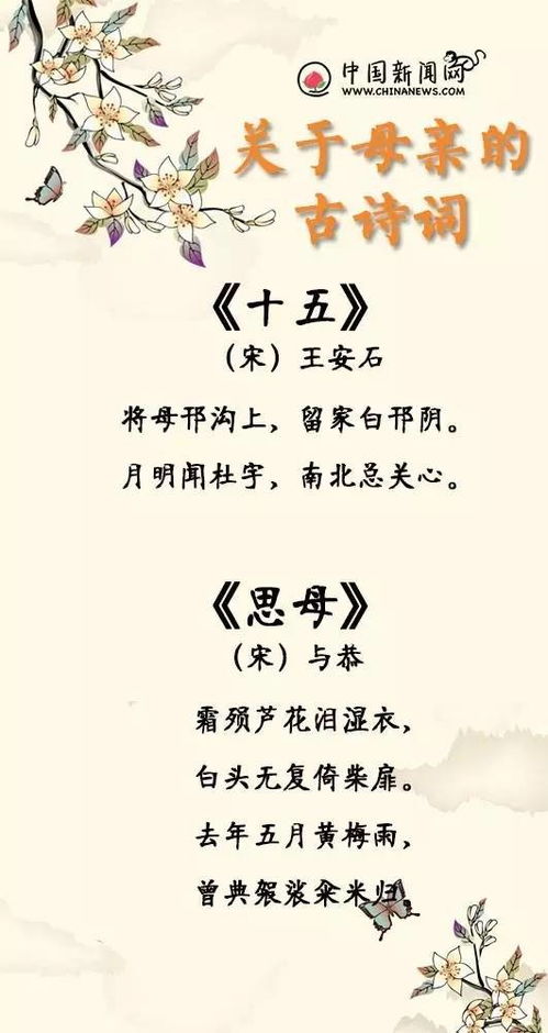 關于家的母親詩句