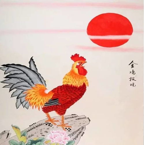 雄雞,詩句