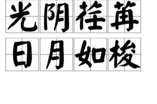 時光荏苒歲月如梭的古詩句