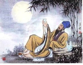 月下獨(dú)影的古詩句