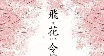 飛花,詩句