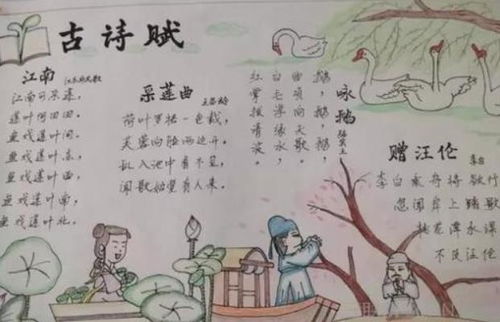 關(guān)于語(yǔ)文手抄報(bào)的詩(shī)句