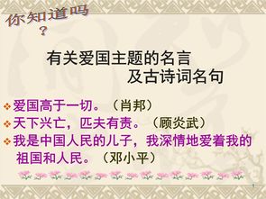 關(guān)于愛國(guó)的古詩(shī)句及出處