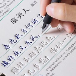 關(guān)于練字要趁早的詩句