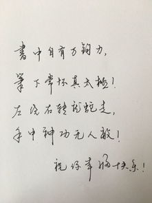 關(guān)于贊美人寫字好的詩句