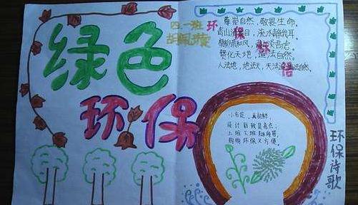手抄報關(guān)于環(huán)境的詩句