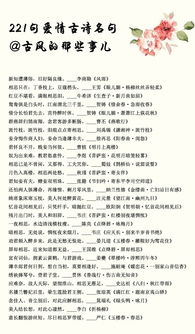 詩(shī)句,代表,情感