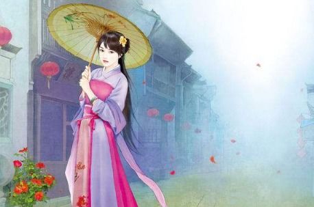 雨傘古詩句