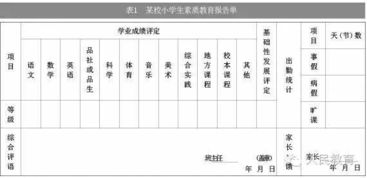 報告單學生評語(教師小班成績報告單的評語)