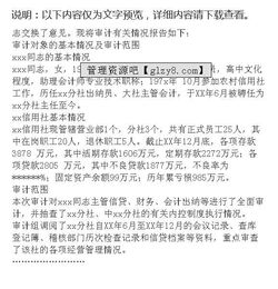 公司審計報告范文(公司審計報告范文)
