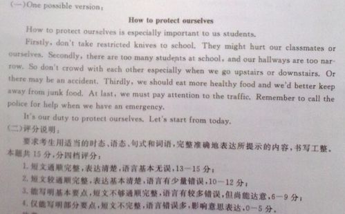 怎樣保護我們自己英語作文開頭