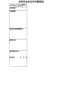 護理綜述開題報告范文(論文綜述開題報告)