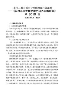 作文,研究報(bào)告,開頭