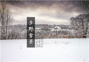 作文開頭寫校園雪景的