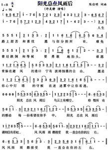 陽光總在風雨后作文開頭結(jié)尾