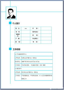汽修專業(yè)簡(jiǎn)歷范文(汽修商務(wù)專業(yè)簡(jiǎn)歷范文)