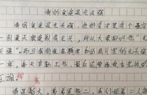 一雨下得真大開頭的作文
