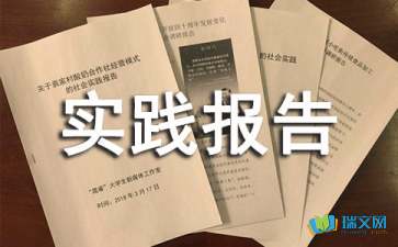 實(shí)踐報(bào)告正文(社會實(shí)踐報(bào)告正文)