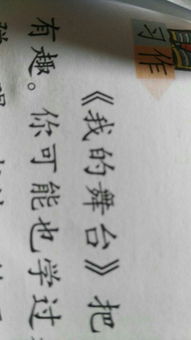 這里是我的舞臺(tái)作文開頭
