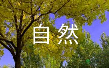 大自然之美作文開頭